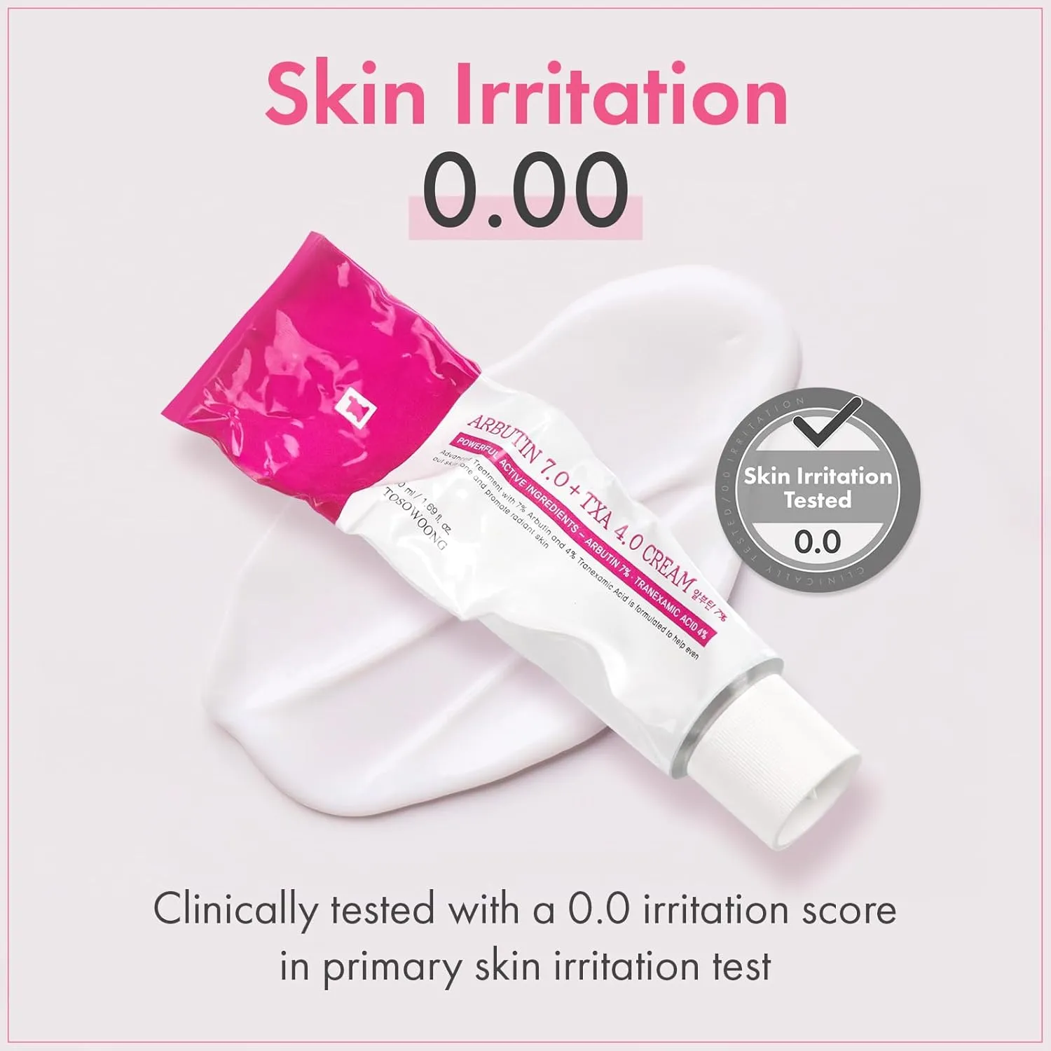 Arbutin 7%   Tranexamic Acid 4% Cream, 70,000ppm Arbutin, 40,000ppm TXA, Niacinamide, Glutathione, Dark Spots, Freckle, Blemishes, Pigmentation, Korean Skin Care, 50ml, 1.69 fl.oz.