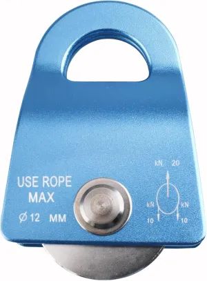 Azarxis 20 kN Micro Side Swing Pulley Prusik Minding Pulleys for 0.47" / 12mm Rope/Cable Rock Climbing Tree Arborist Zipline Lifting Hauling Dragging Rescue Aerrial Work Hitch Tending