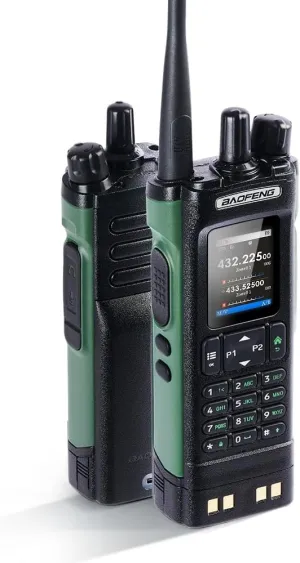 BAOFENG 2025 New 10W Handheld Radio UV-32 Multi Band Walkie Talkie with GPS Wireless Copy Frequency Type-C UV32 Two Way Radio