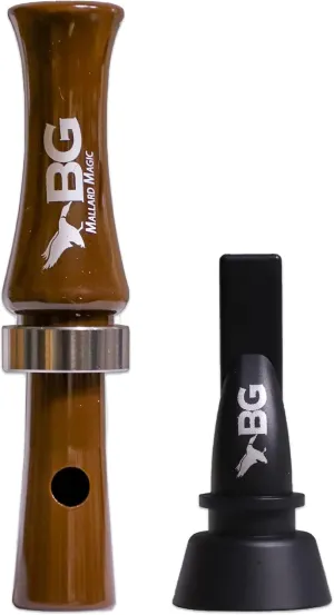 BGC The Finisher Duck Call Combo Pack - Mallard Magic Duck Call & 6-in-1 Whistle