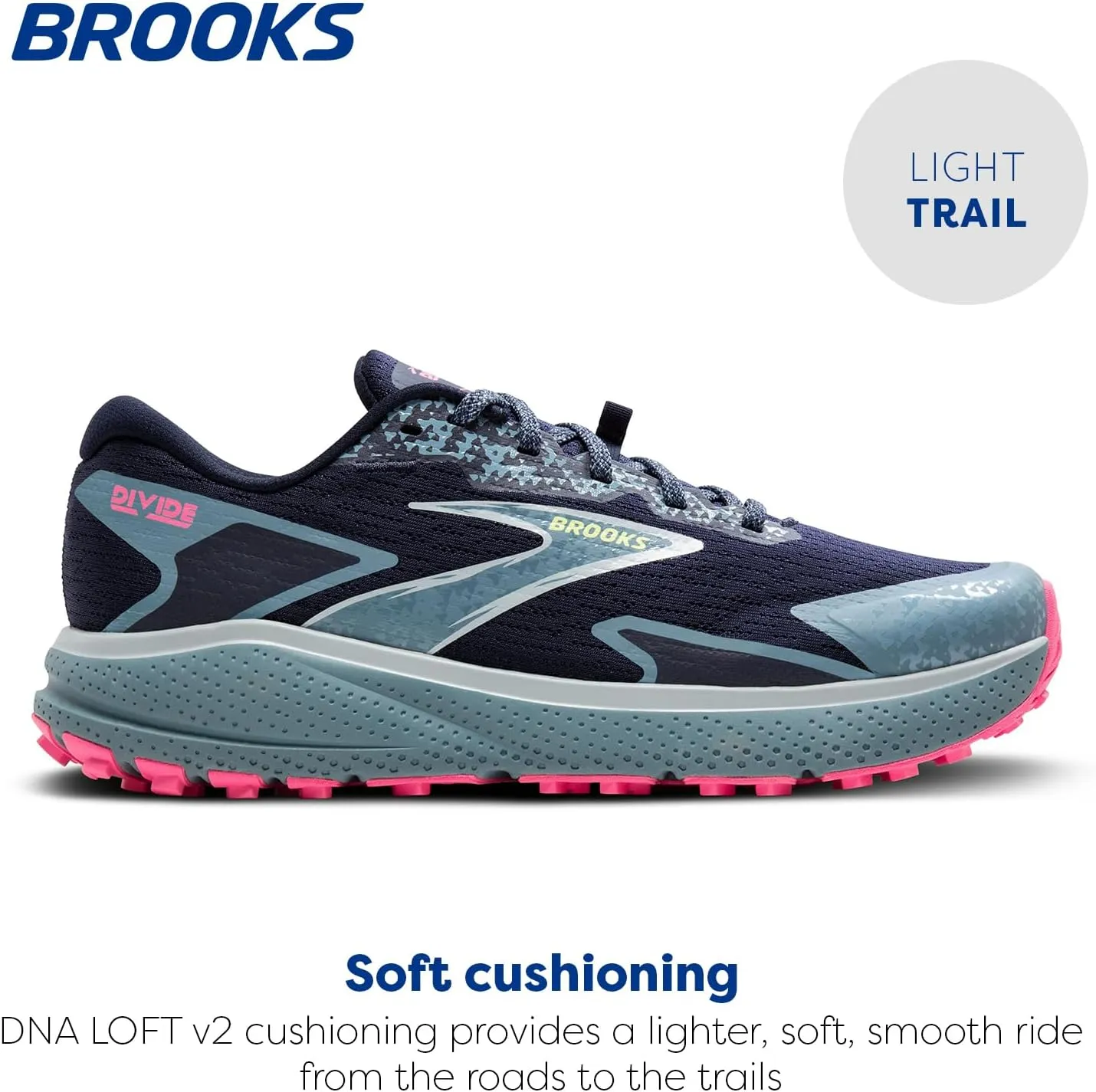 Brooks Womens Divide 5 Trail Running Shoe