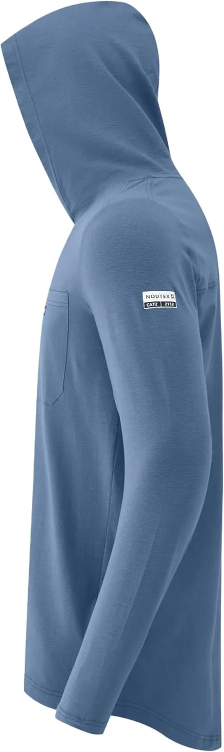FR Shirts for Men 6oz Lightweight Fire Resistant Shirts for Man FR Long Sleeve for Men NFPA2112/CAT2