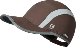 GADIEMKENSD Reflective Folding Outdoor Hat Unstructured Design UPF 50  Sun Protection Sport Hats for Womens and Mens