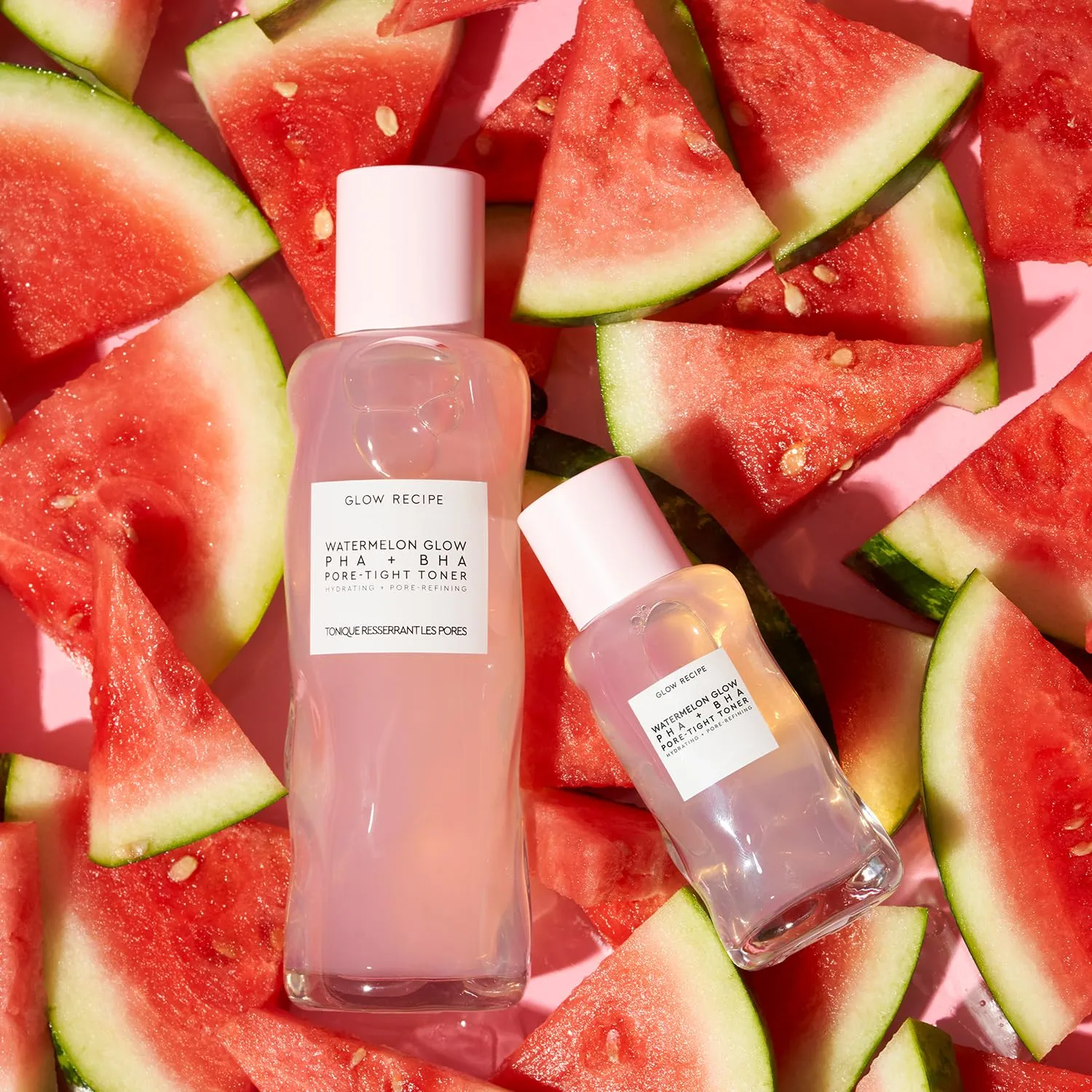 Glow Recipe PHA   BHA Face Toner - Korean Skin Care Pore Minimizer & Gentle Facial Exfoliator for Tightening, Hydrating & Exfoliating - Glycerin, Watermelon & Cactus Water (150ml)