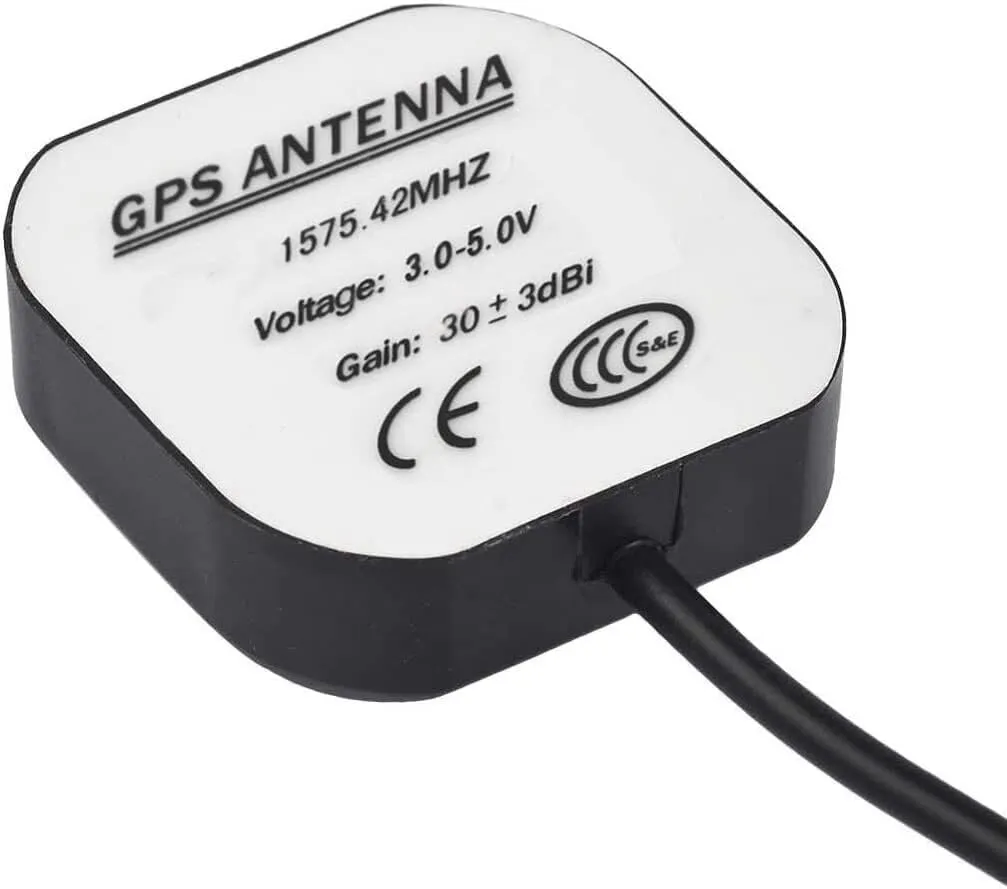 Goodsby GPS Navigation Antenna Magnet Mount Compatible with Kenwood DNX576S DNX7140 DNX893S DDX8706S DNX6140 DNX572BH DNX6160 DNX570HD DNX6190HD DDX9707S Car Navigation Receiver