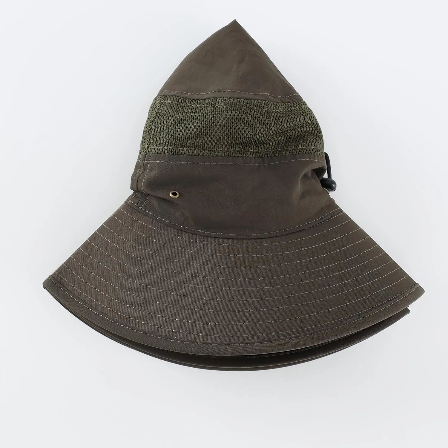 Home Prefer UPF 50  Men's Sun Hat Wide Brim Bucket Hat UV Protection Hat for Mens Womens Beach Safari Gardening Golf Fishing