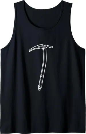 Ice Climber - Snow Winter Mountaineering Climbing Ice Axe Tank Top