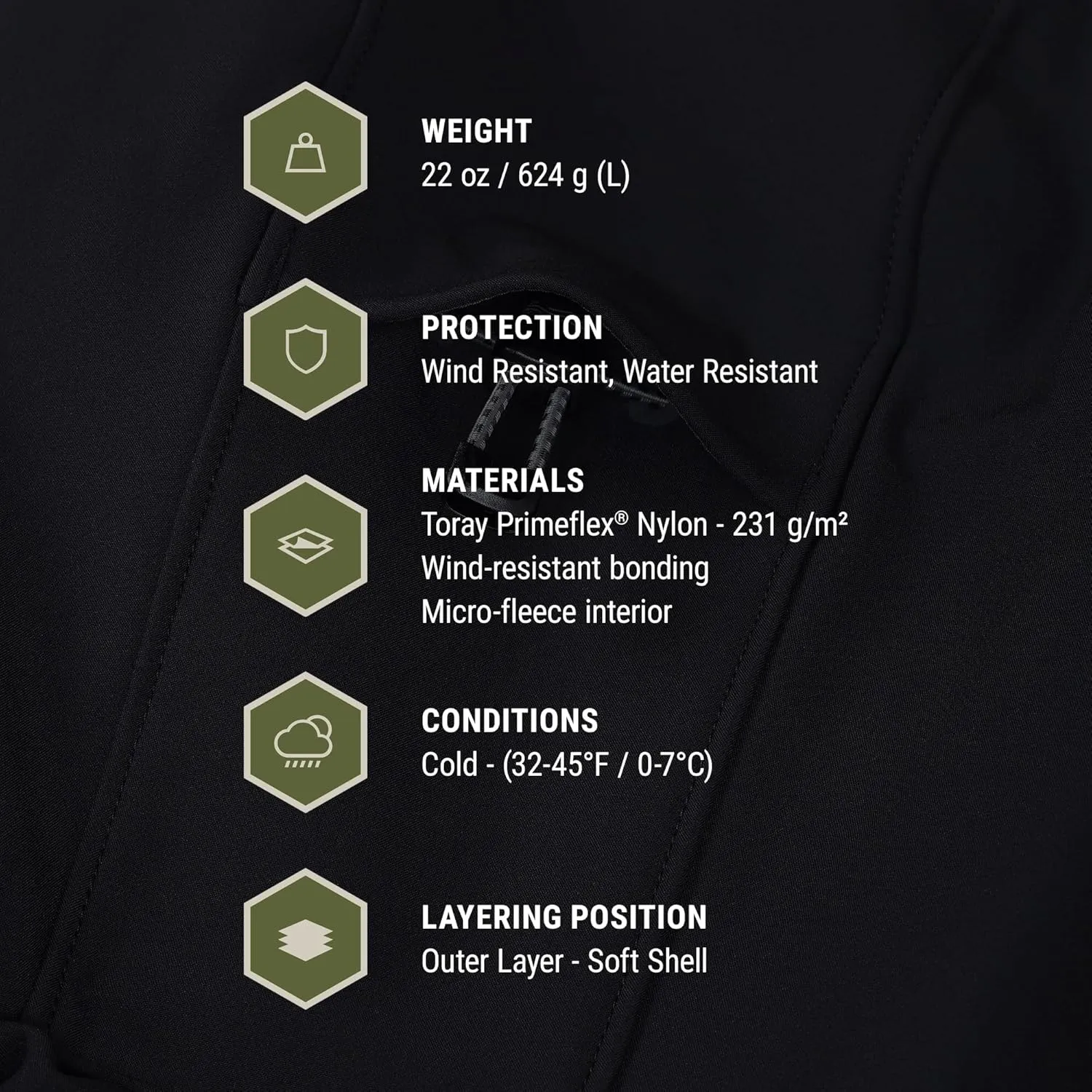 KUIU Guide PRO Hooded Jacket - Wind Resistant, Water Repellent, & Soft-Shell Hunting Jacket