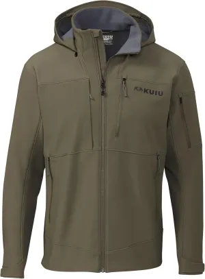 KUIU Guide PRO Hooded Jacket - Wind Resistant, Water Repellent, & Soft-Shell Hunting Jacket