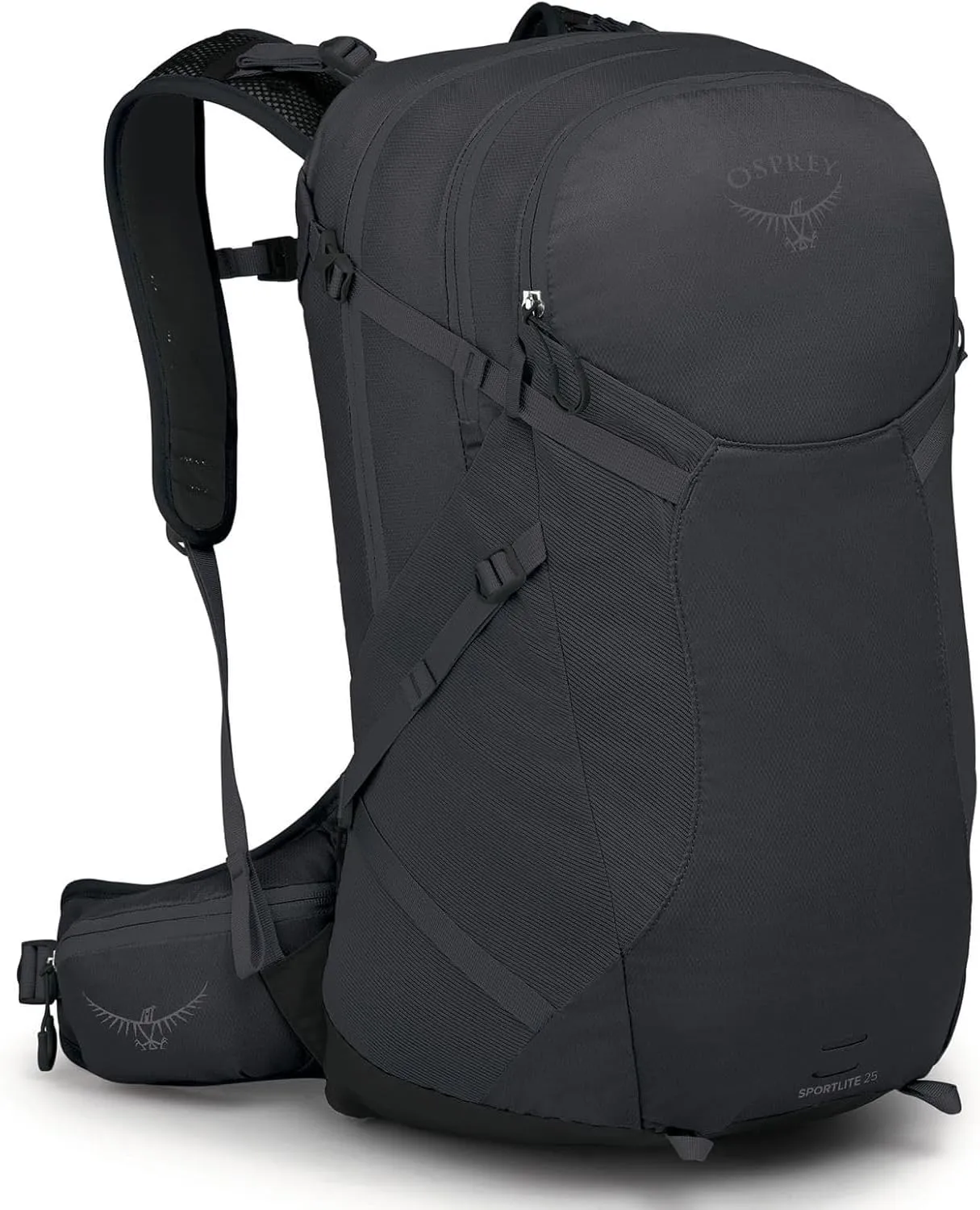 Osprey Sportlite 25L Unisex Hiking Backpack, Dark Charcoal Grey, S/M