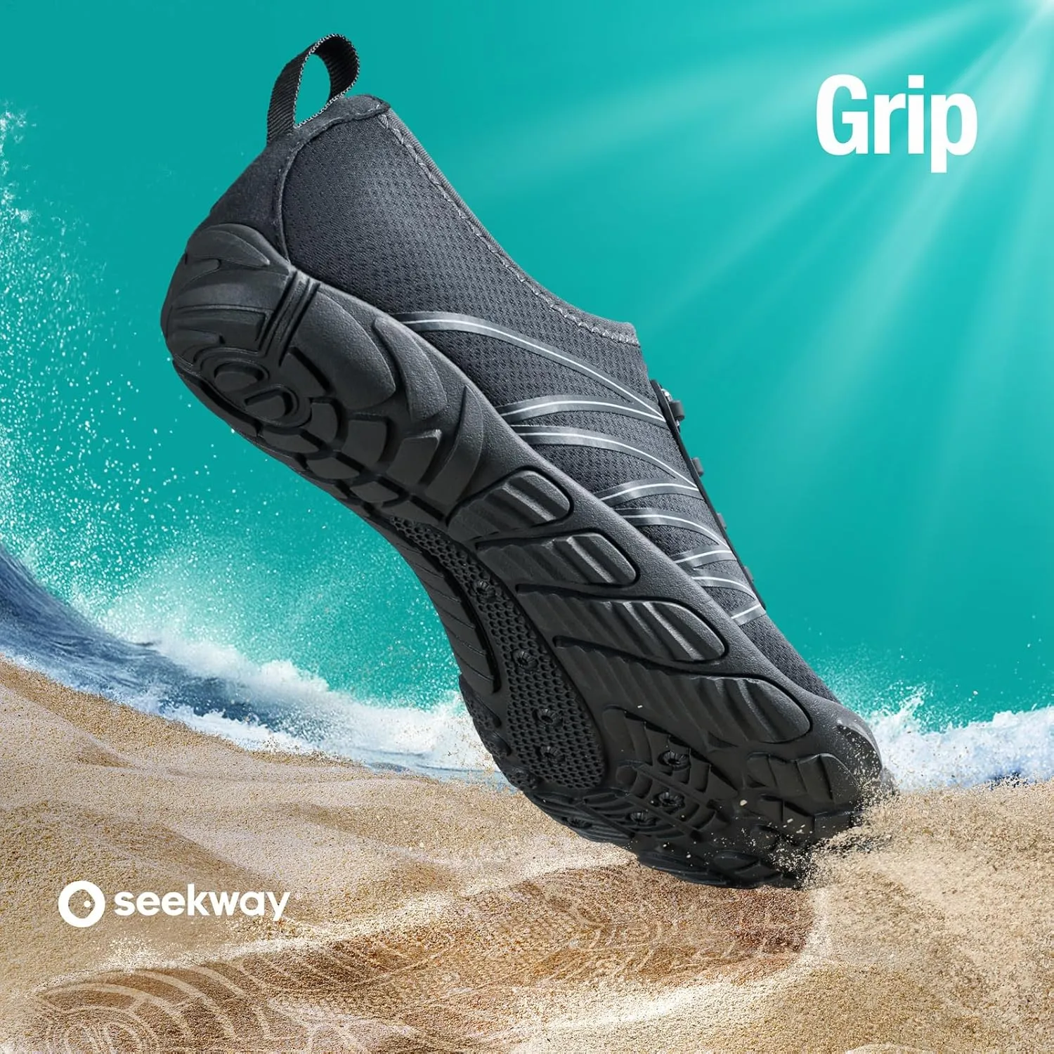 SEEKWAY Water Shoes Men Women Adult Quick-Dry Aqua Sock Barefoot for Beach Swim River Pool Lake Hiking Kayaking Surfing
