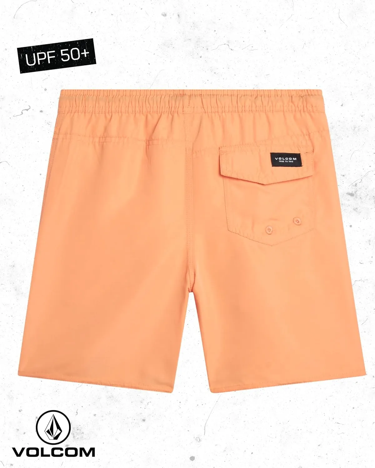 Volcom Boys Swim Trunks - UPF 50  Quick Dry Board Shorts with Drawstring Waist - Bathing Suit Swimsuit for Boys (Size: 8-16)
