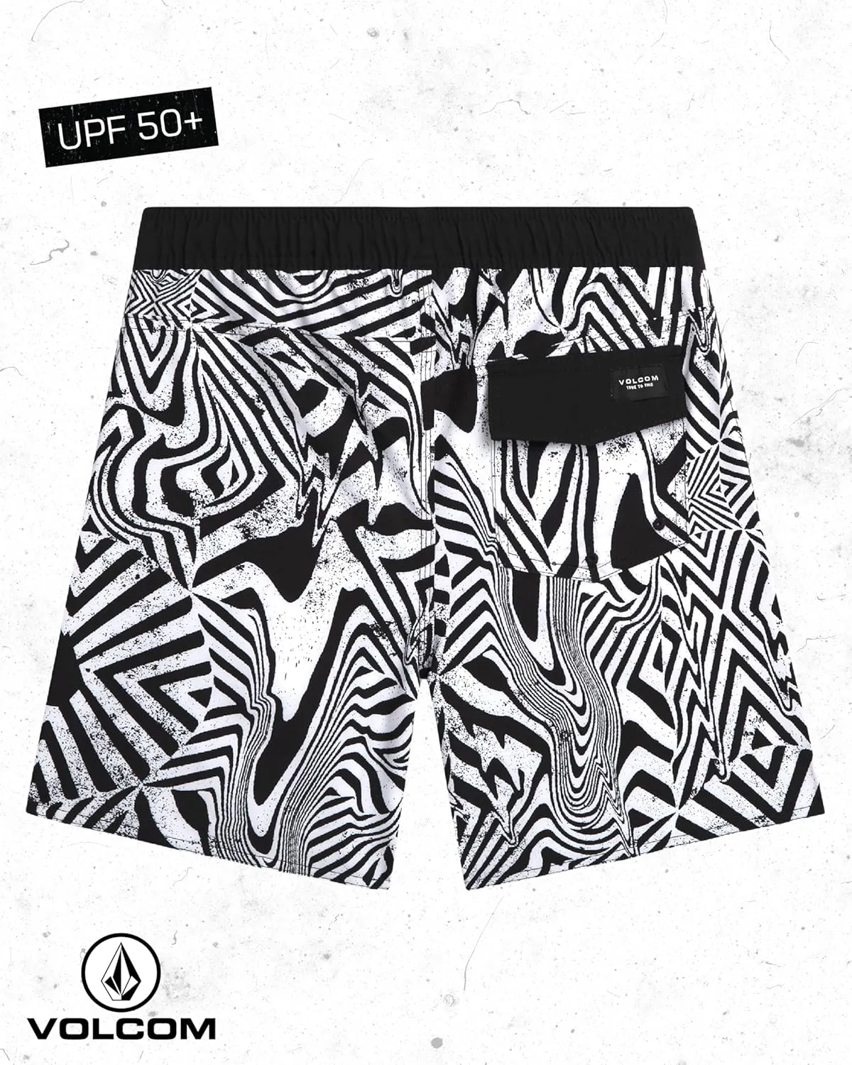 Volcom Boys Swim Trunks - UPF 50  Quick Dry Board Shorts with Drawstring Waist - Bathing Suit Swimsuit for Boys (Size: 8-16)