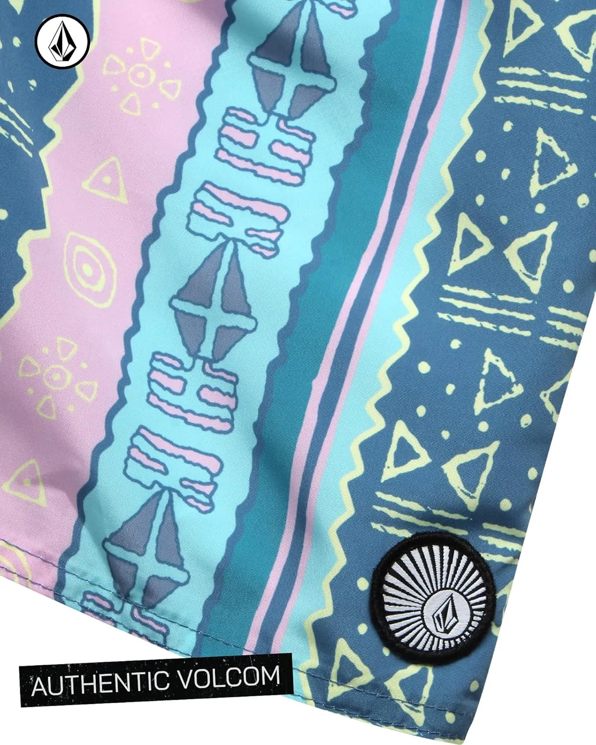 Volcom Boys Swim Trunks - UPF 50  Quick Dry Board Shorts with Drawstring Waist - Bathing Suit Swimsuit for Boys (Size: 8-16)