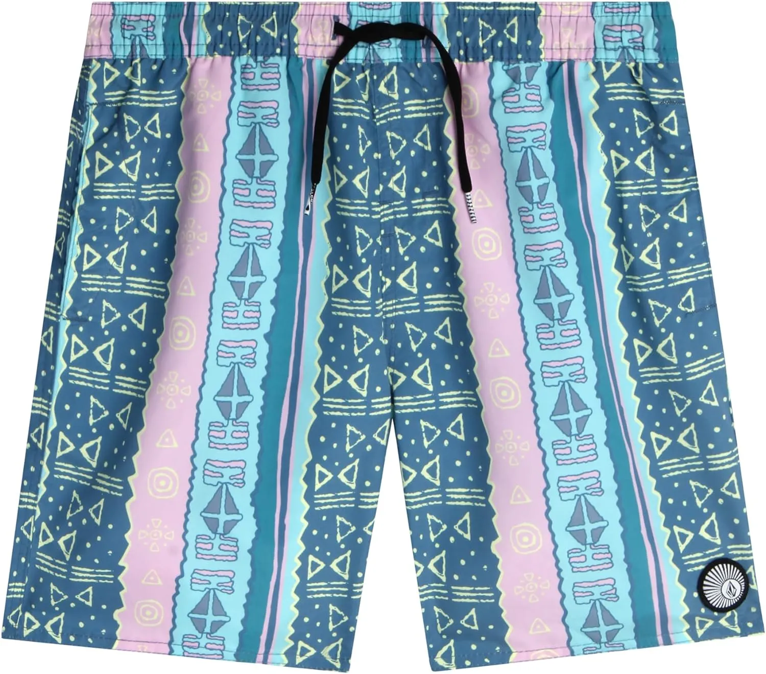 Volcom Boys Swim Trunks - UPF 50  Quick Dry Board Shorts with Drawstring Waist - Bathing Suit Swimsuit for Boys (Size: 8-16)